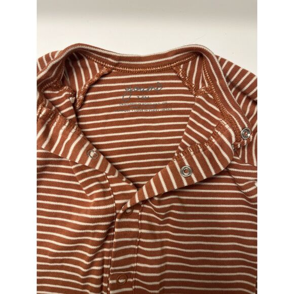 Goumi Kids 3-6month 24 Hour Convertible Gown Rust Bamboo GUC - Picture 5 of 6
